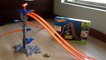 HOT WHEELS Workshop Track Builder 5 Lane Tower Starter Set - Unboxing and Review - with Slow Motion!