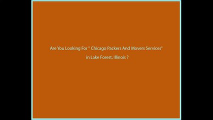 Chicago Packers and Movers  |  Call Now: (847) 675-4840