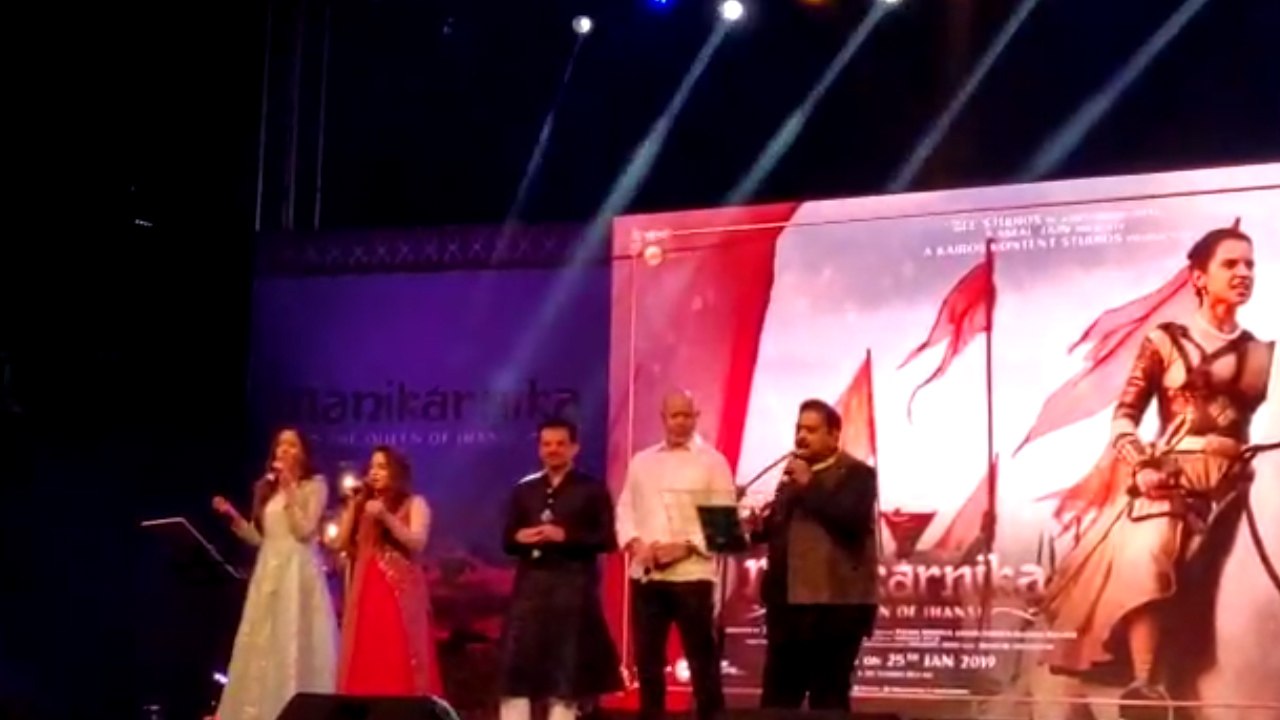First song of Kangana Ranaut’s Manikarnika release at music launch