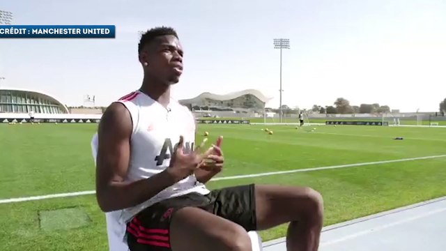 Le geste fou de Paul Pogba pendant une interview