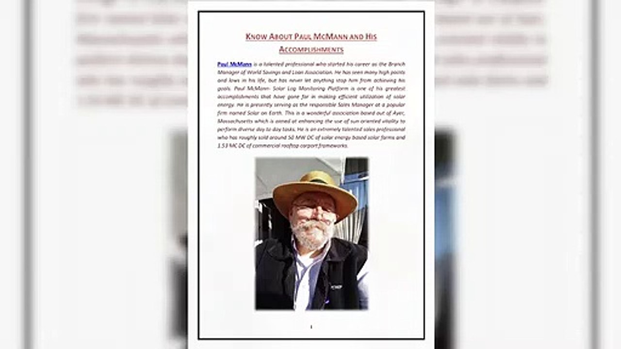 Know About Paul McMann Accomplishments and More