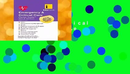 Emergency   Critical Care Pocket Guide