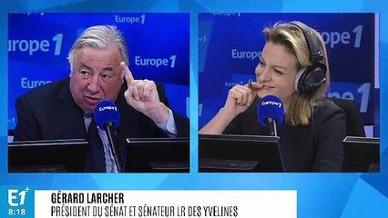 Gérard Larcher : "Il faut qu'Emmanuel Macron cesse avec la verticalité des décisions"