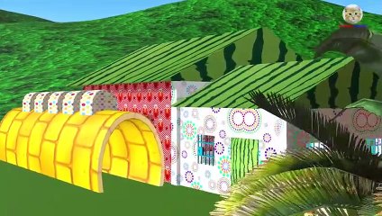 Learn Colors Learn Animals with Little Baby and Farm Animals Cartoon Nurrsery Rhymes for Children