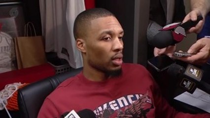 Lillard: "We got something from a lot of guys"