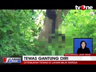 Pria Ditemukan Tewas Gantung Diri di Pohon