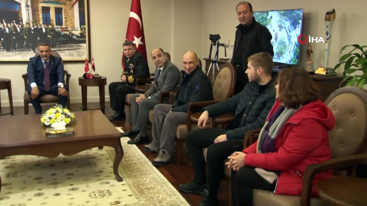 Batan gemiden kurtulan mürettebattan Türk ekiplerine teşekkür