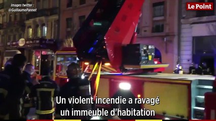 Toulouse :  l'incendie d'un immeuble fait près d'une vingtaine de blessés