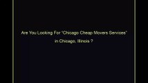 Chicago Cheap Movers  |  Call Now: (847) 675-1229