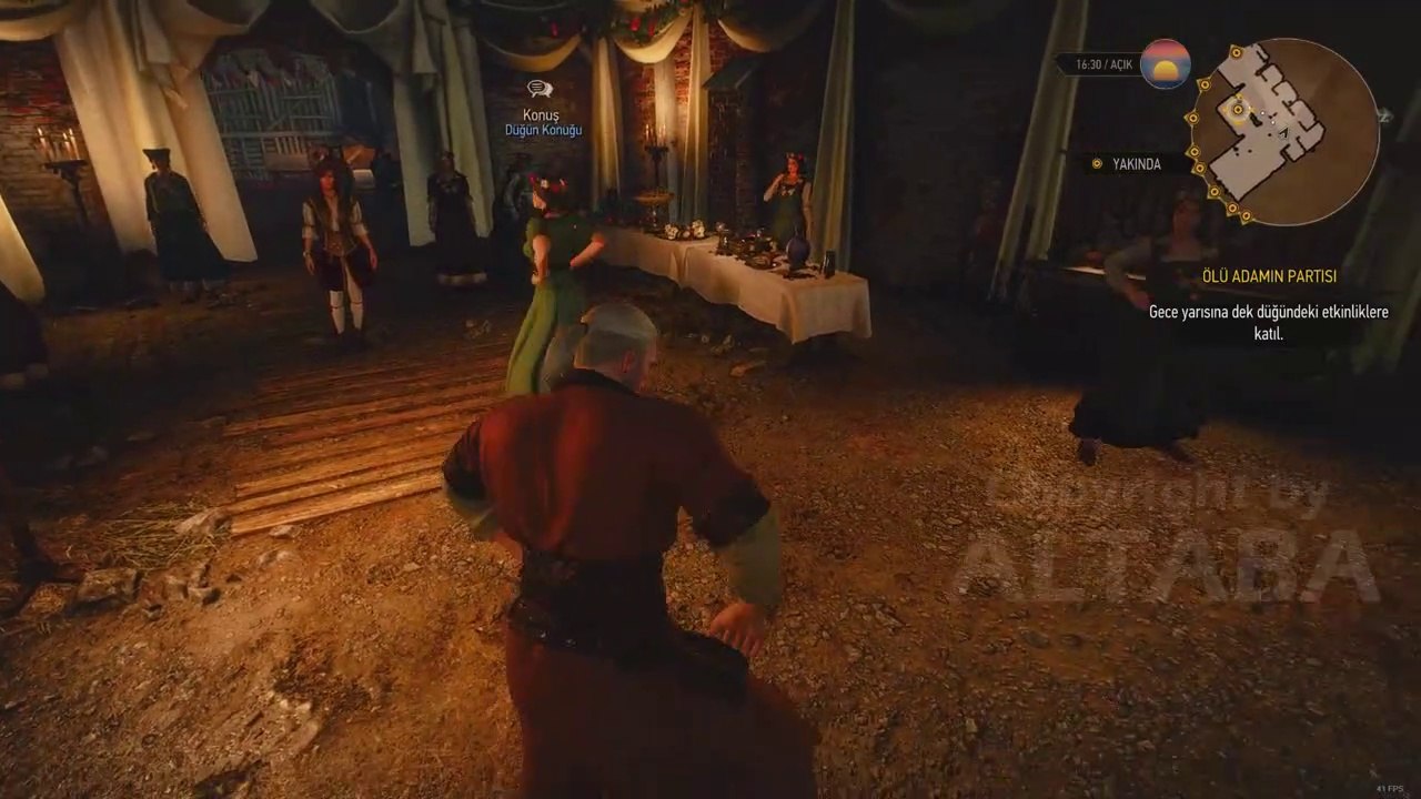 Geralt Dancing with Shani - The Witcher 3- Hearts of Stone
