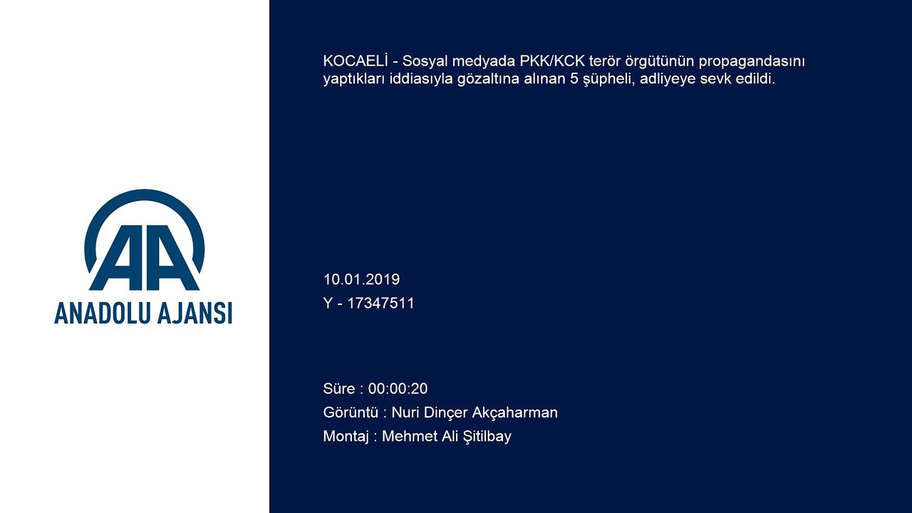 PKK/KCK operasyonu - KOCAELİ
