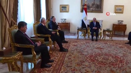 Pompeo, Mısır Cumhurbaşkanı Sisi ile Görüştü