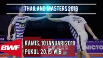 Jadwal Pertandingan Thailand Masters 2019, Ganda Putra Indonesia Beraksi
