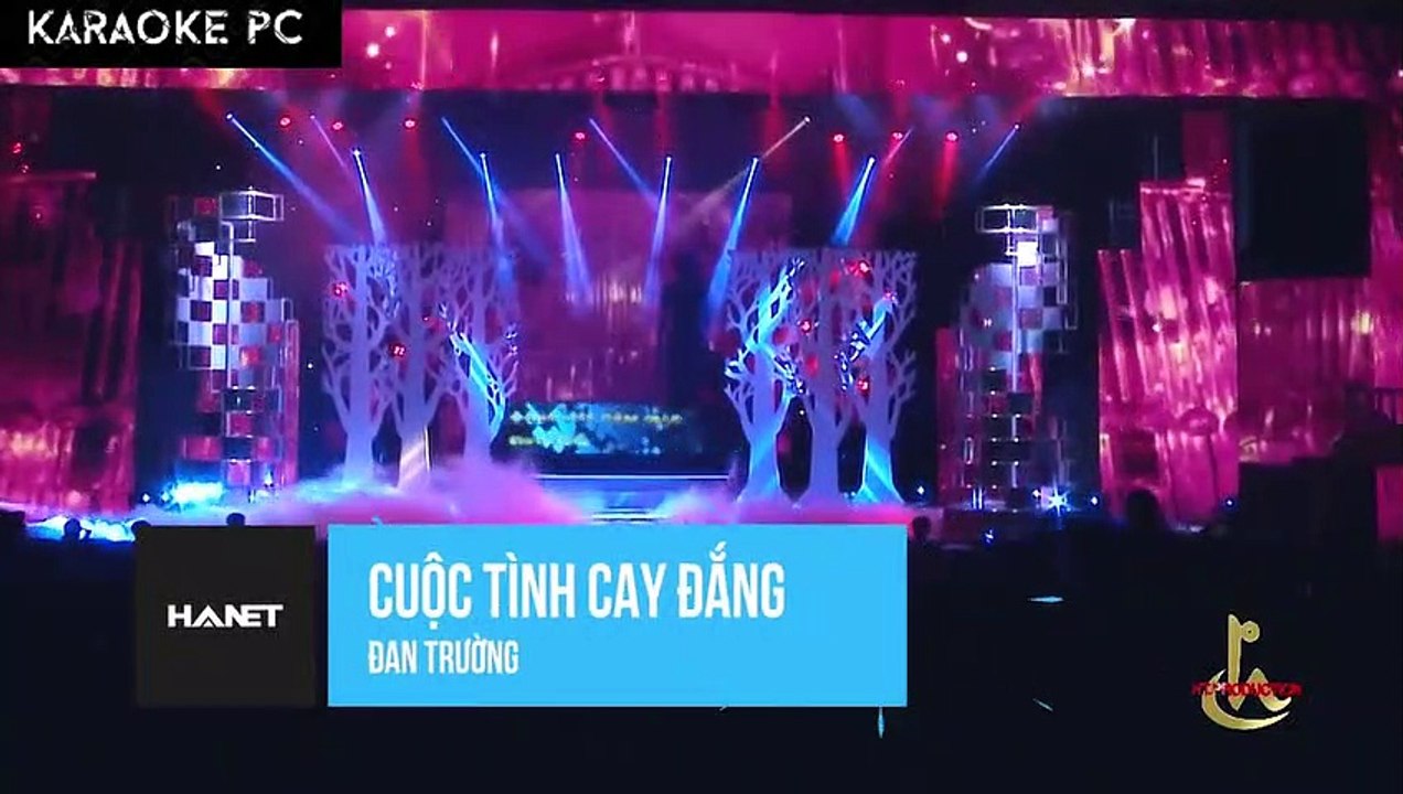 Karaoke Cuộc Tình Cay Đắng - Đan Trường