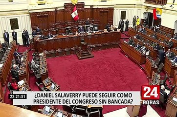 Salavarry renuncia a FP: ¿se puede ser presidente del Congreso sin bancada?