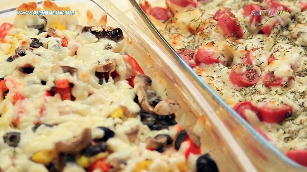 4 وصفات لعشاء خفيف ولذيذ" بيتزا البطاطس-كون دوج-أم علي-بليلة"