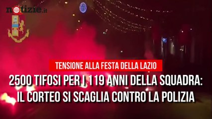 La Lazio festeggia 119 anni: in piazza scontri tra tifosi e polizia | Notizie.it