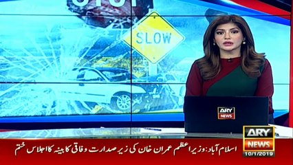 Car fell into ditch in Balakot