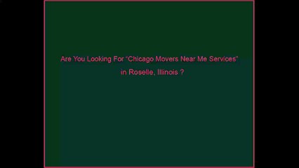 Chicago Movers Near Me  |  Call Now: (847) 675-1221