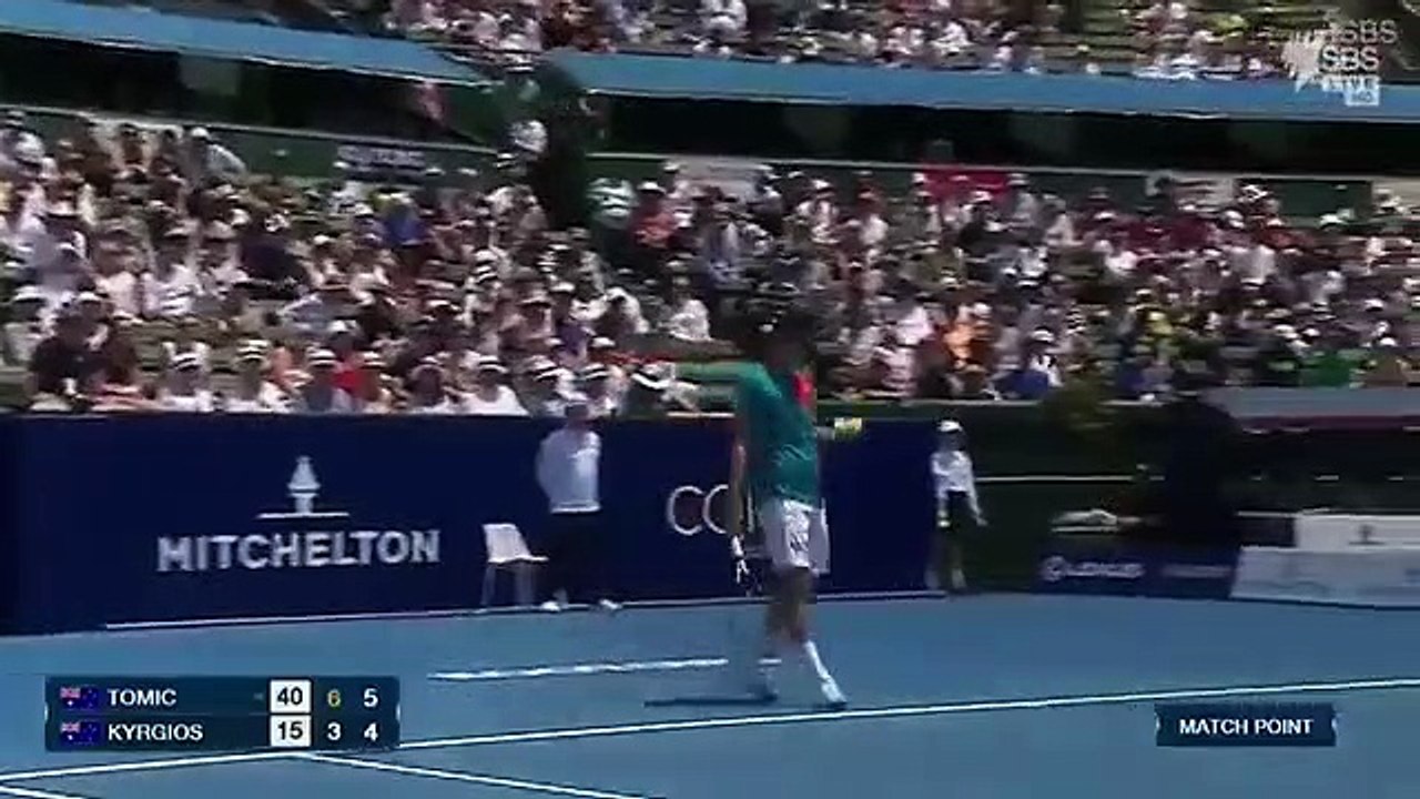 Crazy serve