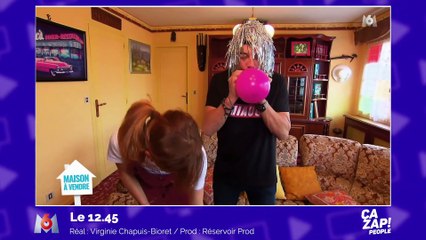 LPDLA6 : la grosse chute de Déborah - ZAPPING PEOPLE DU 10/01/2019