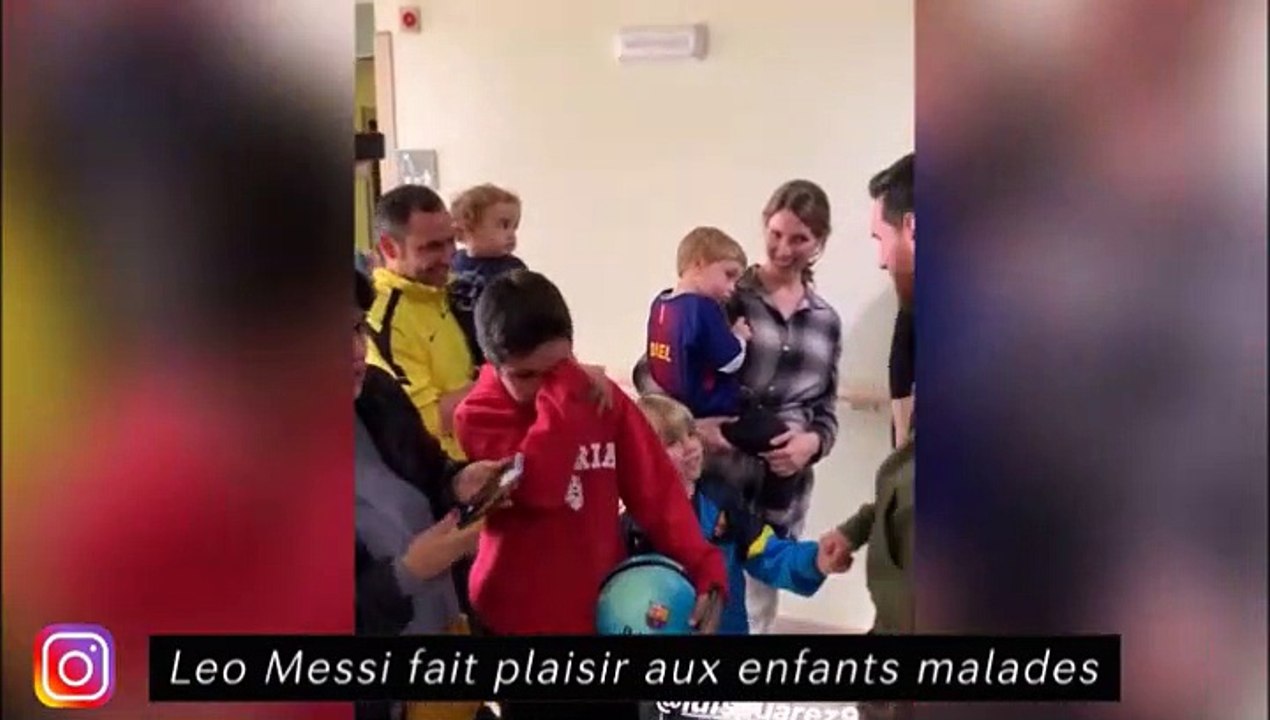 Leo Messi fait plaisir aux enfants malades, Memphis Depay fait son rap avec Aouar