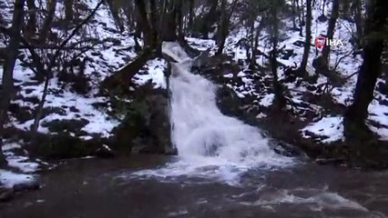 Kazdağları'nda eriyen karlar su baskınlarına sebep oldu