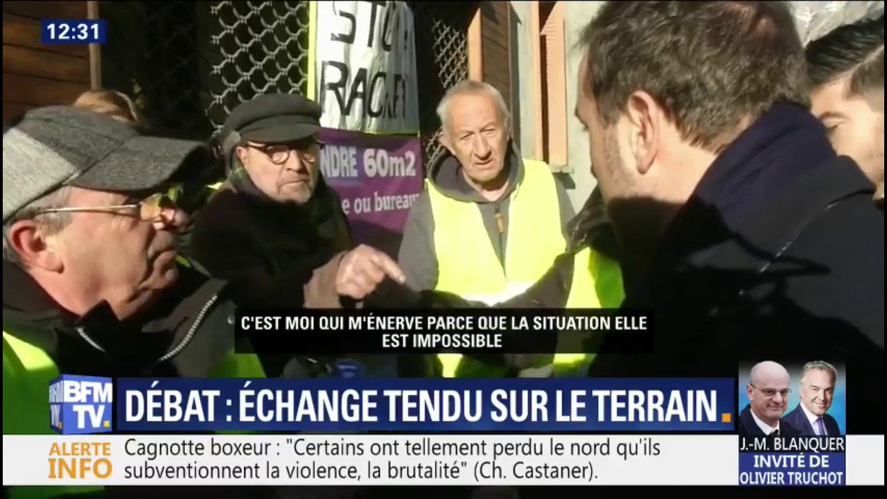 "La situation, elle est impossible." Sébastien Lecornu vivement interpellé par des gilets dans les Hautes-Alpes