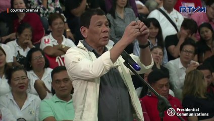 Duterte to tambays: Steal from, kill 'rich' bishops