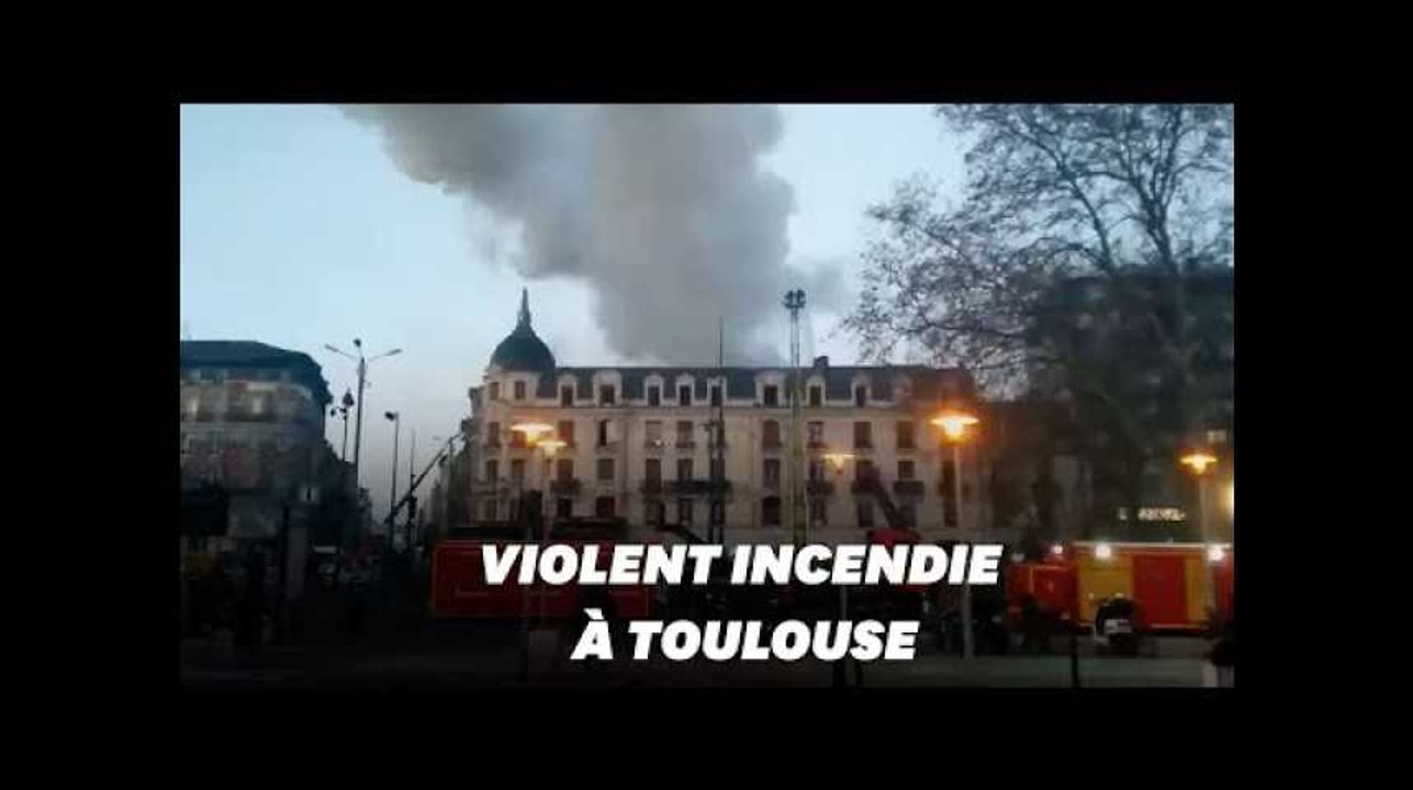 Un incendie à Toulouse fait 20 blessés dont 2 en "urgence absolue"