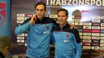 Spor Trabzonsporlu Yusuf ve Pereira Basın Toplantısında Konuştu