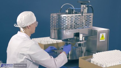 Полуавтомат для запайки ПЭ тюбиков, NEWECO NZT-100