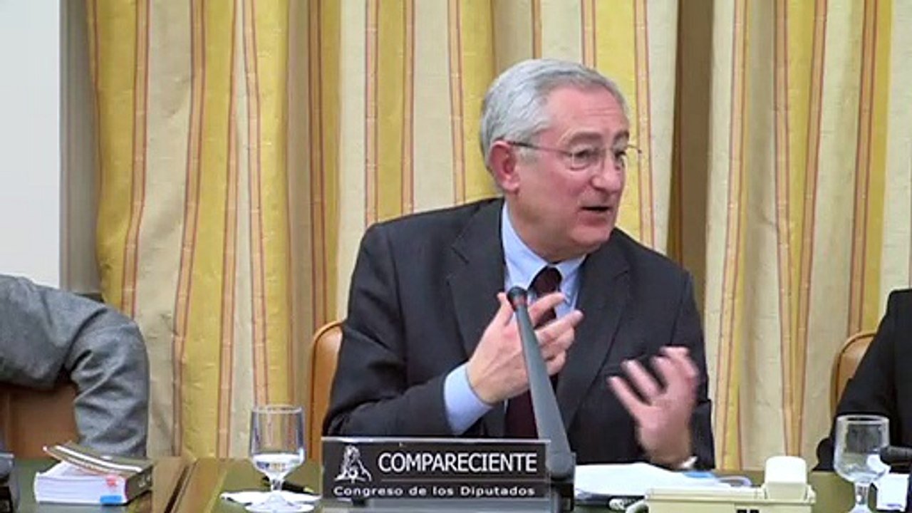 José Luis González Cussac en la Comisión de Justicia