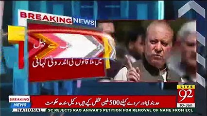 Former PM Nawaz Sharif complaints about not getting TV in jail