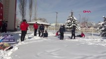 Spor Paravoleybol Milli Takımı, Sarıkamış Şehitleri İçin Kar Üzerinde Antrenman Yaptılar
