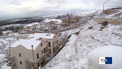 Neve a Monte Sant'Angelo - 10 gennaio 2019