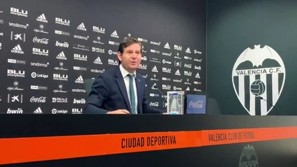 El Valencia CF respalda a Marcelino y no prevé hacer cambios