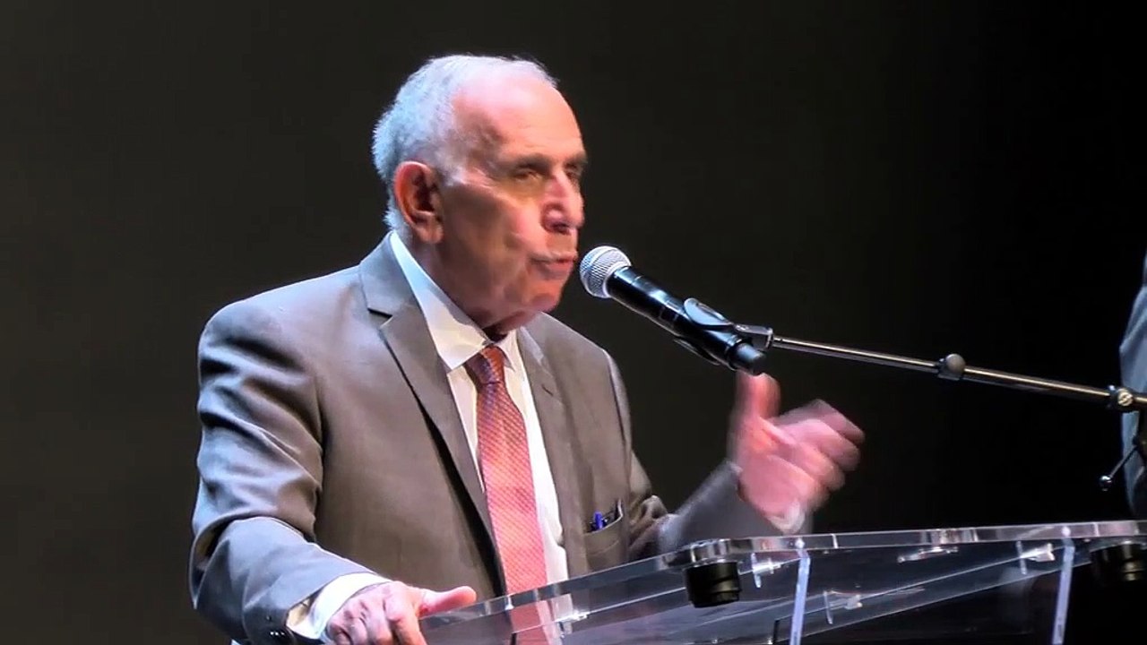 Un extrait de l'aalocution de Claude Piccirillo lors de la cérémonie desvoeux 2019.