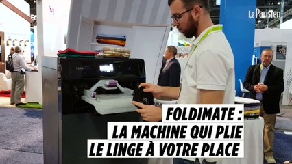 CES 2019 : finie la corvée de pliage de linge, une machine le fait pour vous