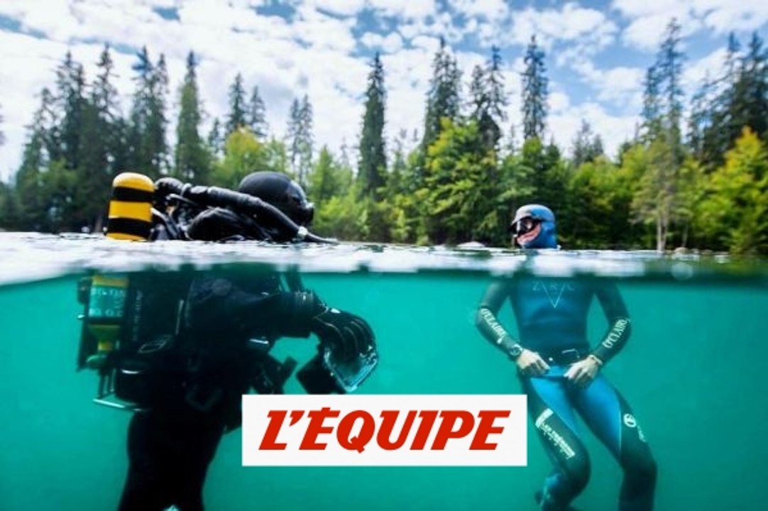 Découverte du lac Vert en apnée avec les frères Tourreau - Adrénaline - Tous sports