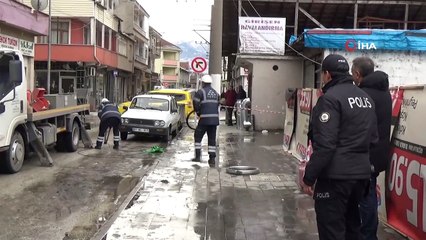 Lodos elektrik tellerini koparttı mahalle elektriksiz kaldı