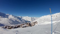Belle ambiance ski ce jeudi à Val Thorens en Savoie