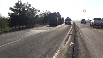 Suriye Sınırına Askeri İş Makineleri Sevkiyatı