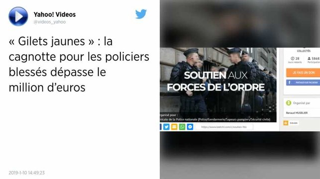 Gilets jaunes. Rumeurs et infox autour de la cagnotte pour les forces de l’ordre