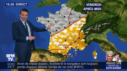 La météo pour ce vendredi 11 janvier 2019