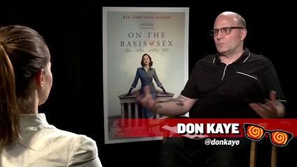On The Basis of Sex - Felicity Jones on Playing Ruth Bader Ginsburg