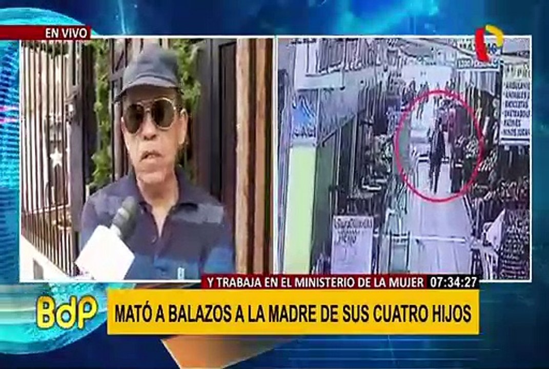 Sujeto que mató a balazos a ex pareja en mercado del Callao trabajaba en el Ministerio de la Mujer