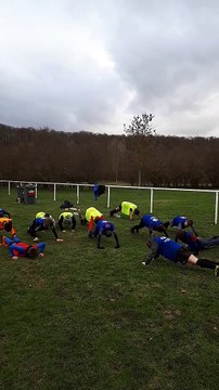 1ER ENTRAINEMENT DES U12/U13 EXTÉRIEUR DE LA NOUVELLE ANNÉE