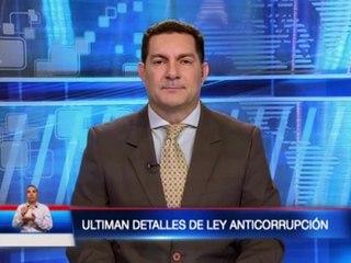 Aprobado informe para primer debate de Ley Anticorrupción