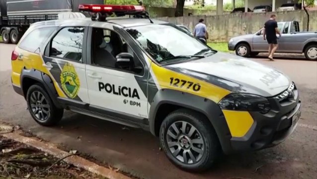 PM recupera caminhão e detém duas pessoas